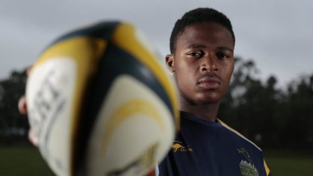 TORMENT: Easts Rugby Colts player Jeremy Mututu was subjected to racial taunts.