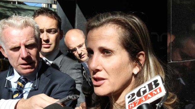 "Very unhappy" ... Kathy Jackson's request for the union to pick her legal fees was rebuffed.