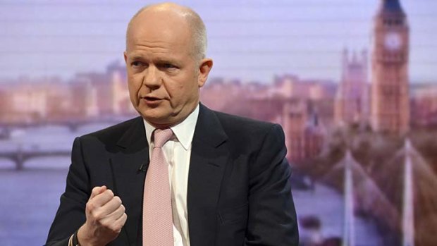 "This is a community that is nearly 200 years old. They seem very determined to remain British" ... William Hague.