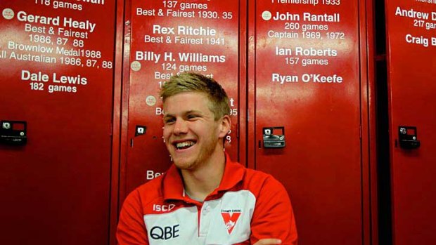 "Sometimes I think I'm just over-analysing this whole thing and maybe I should just shut up and watch some TV" ... Dan Hannebery.