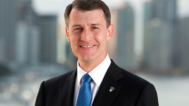 Brisbane Lord Mayor Graham Quirk: The face of a Brisbane Marketing advertising campaign into southern states to promote the city.