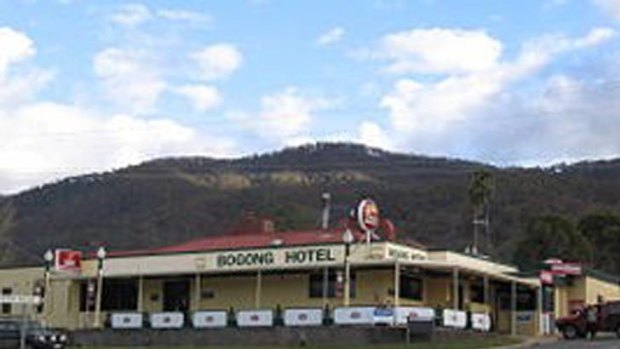 The Bogong Hotel in Tawonga has been destroyed by a fire.