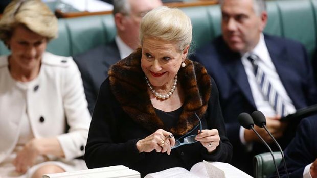 Parliament: NSW Liberal Bronwyn Bishop will be installed as Speaker.
