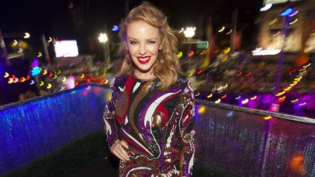 Kylie Minogue ... sold out her Sydney show in under 15 minutes.