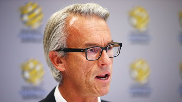 Digging in: David Gallop is enthusiastic about the program. 