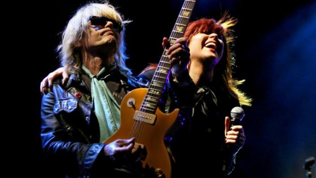 The Divinyls at Homebake in 2007.