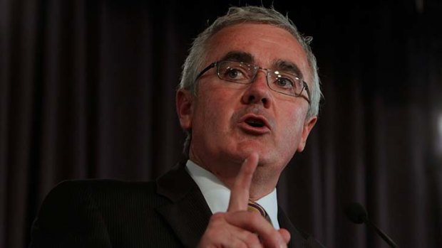 Anti-gambling: Independent MP Andrew Wilkie.