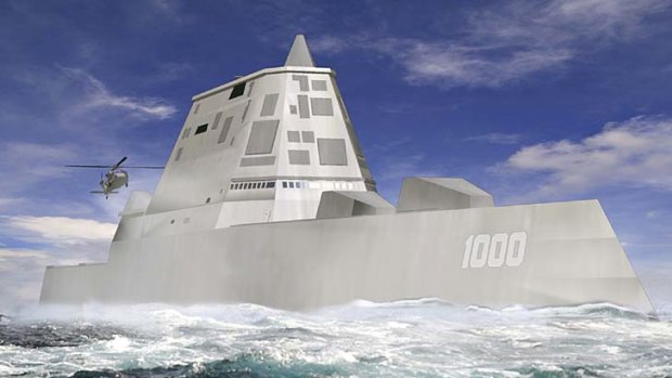 Costs billions ... the DDG-1000, the US Navy's next-generation destroyer.