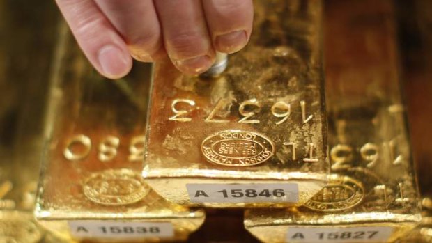 The price of gold has bounced about 10 per cent so far this year.