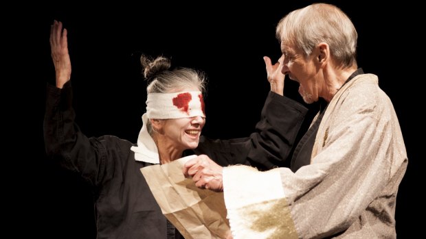 Gertraud Ingeborg and David Ritchie deliver King Lear in 60 minutes with just two actors.
