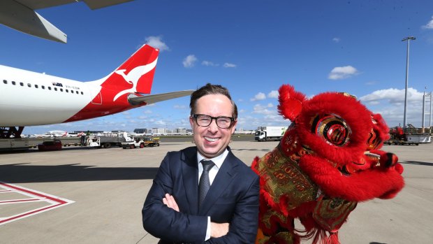 Qantas chief executive Alan Joyce is still betting on Asia, announcing last month the airline will resume flights to Beijing after seven years.