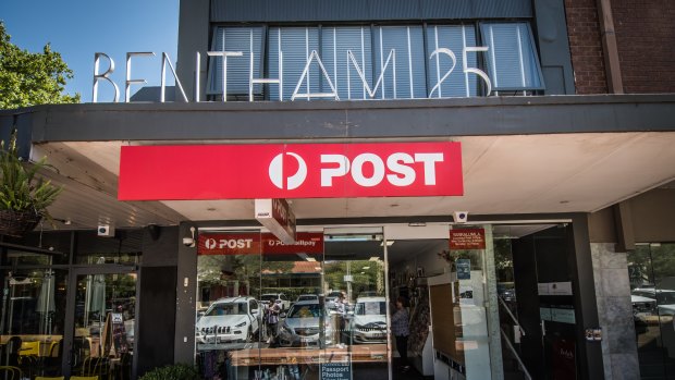 The operator of the Yarralumla post office says high rent is forcing him to walk away from the struggling business, pictured, which will close at the end of March if no buyer is found.
