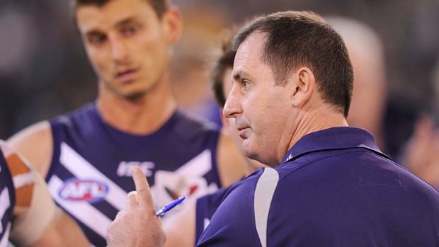 Ross Lyon lays down the law.