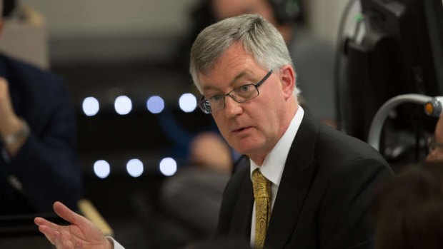 Treasury head Martin Parkinson aggressively spruiks the budget despite his slow sacking.