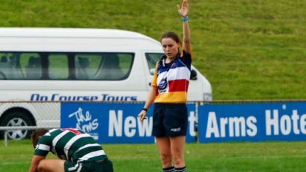 Amy Perrett will be in action in the Sydney club rugby round.