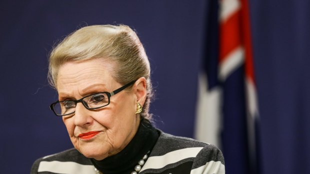 Bronwyn Bishop was rebuked by Prime Minister Tony Abbott on Monday.