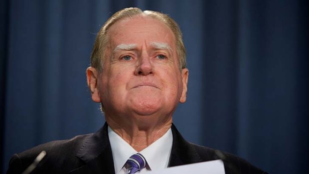 "I want less not more": Christian Democrats leader Fred Nile's stance on poker machines.