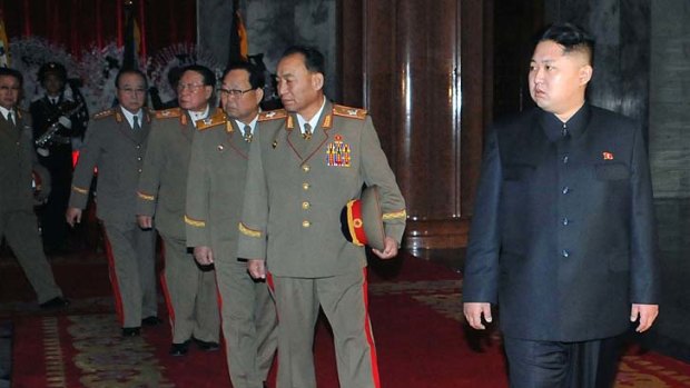 New leader ... Kim Jong-un.