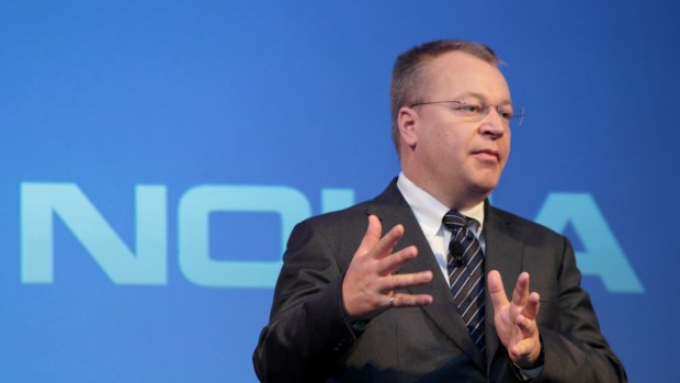 Former Nokia CEO Stephen Elop.