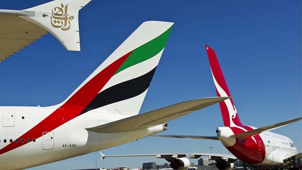 Exposed: A loophole in the Qantas and Emirates alliance has slashed fuel surcharges for some passengers.