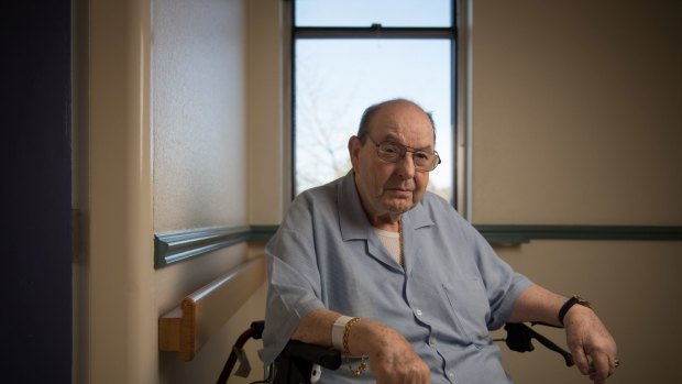 John Hayto fell, as was left of the floor of his retirement unit for five days without food, water or medication.