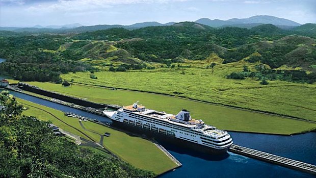 The MS Maasdam ... named for the Maas River in the Netherlands.