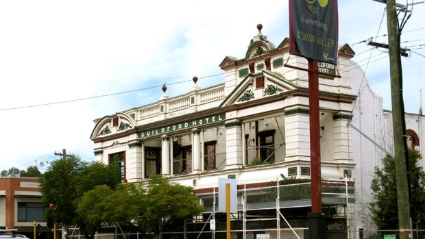 A recent image of the historic Guildford Hotel