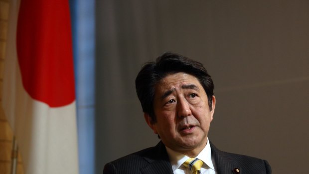 Japan's Prime Minister Shinzo Abe had said he would look at the data when deciding whether to press ahead with a second increase in the sales tax to 10 per cent in October next year. 