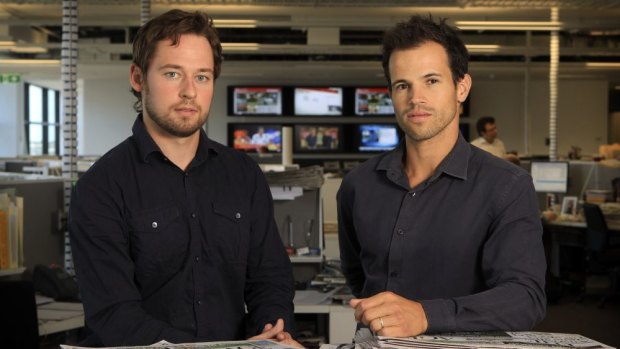Nick McKenzie and Richard Baker, Investigative journalists for The Age
