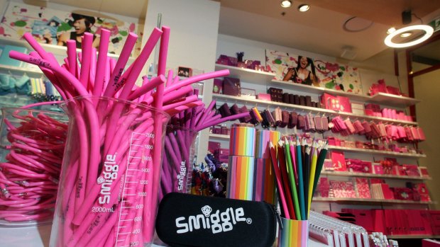 Smiggle's bright colours and clever marketing have captured the tween market.