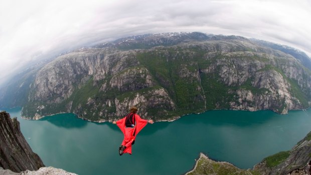 Base jumping in Norway? Nopety nope nope nope.