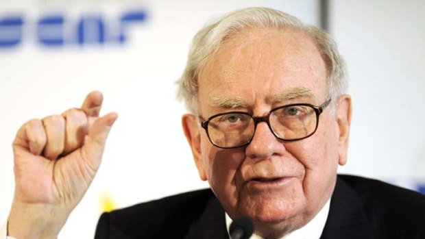 Warren Buffet ... causing international ripples.