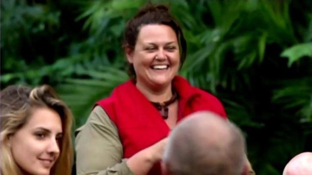 Chrissie Swan on <i>I'm A Celebrity</i>.