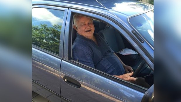 Yarloop resident Graham on Sunday received a donated car.
