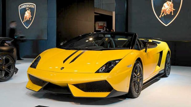 Back on the street: Lamborghinis will again be sold in Sydney.