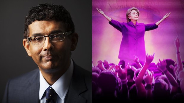 Razzie winner: Dinesh D'souza for his <i>Hillary's America: The Secret History of the Democratic Party</i> movie.