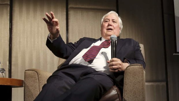Wealth value to drop dramatically: Clive Palmer.