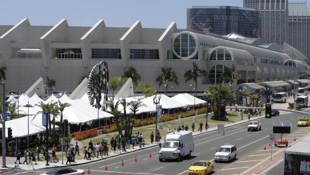The San Diego Convention Center, home of the popular Comic-Con exhibition.