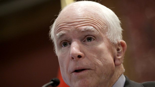 Former presidential candidate John McCain features in The Contenders.