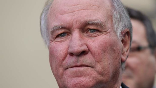 Tony Windsor: has indicated he could support Tony Abbott.