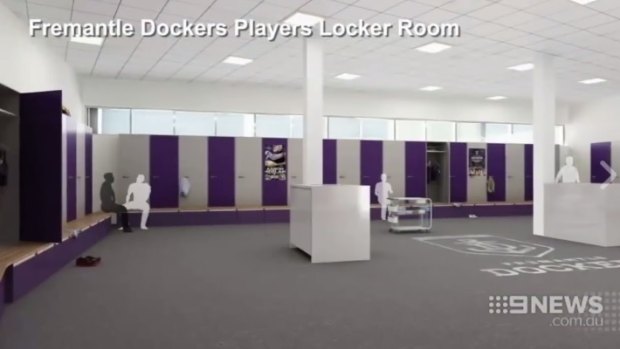 An inside look at the Fremantle Dockers' new training facilities in Cockburn.