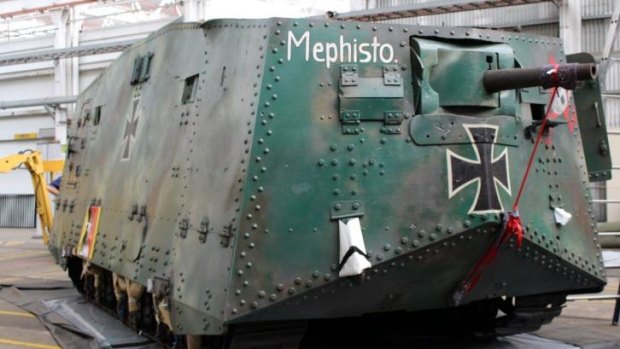 German WW1 tank Mephisto is the last of its kind in the world.