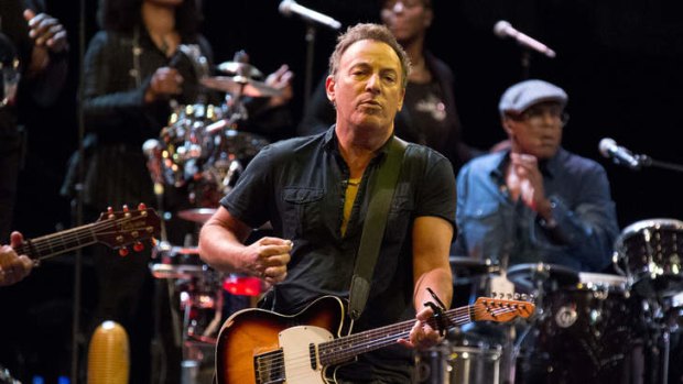 It took patrons up to an hour to get out of the Brisbane Entertainment Centre's car park after Bruce Springsteen's recent show.