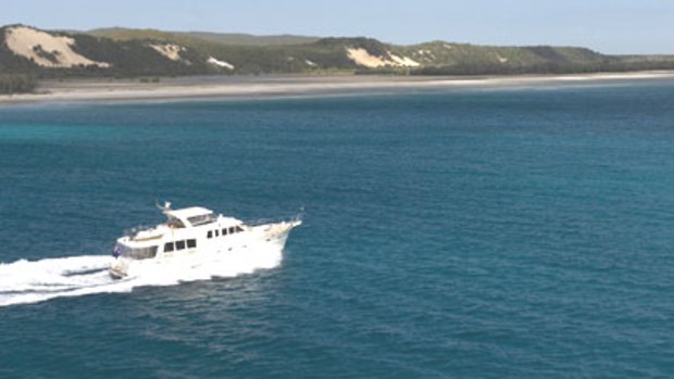 Green zones cover about 16 per cent of the Moreton Bay Marine Park.