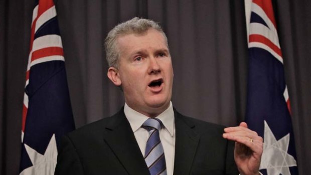 Stand-off .... federal Environment Minister Tony Burke has not responded to Queensland ministers' requests for approval for a planned mega-mine in the Galilee Basin.