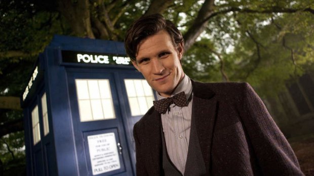Stepping down: current Doctor Who Matt Smith.