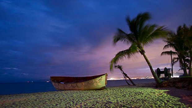 Picnic Bay at Magnetic Island, where Julian Assange lived a Tom Sawyer boyhood, and protesters make their feelings known about his arrest in London and Sofia.