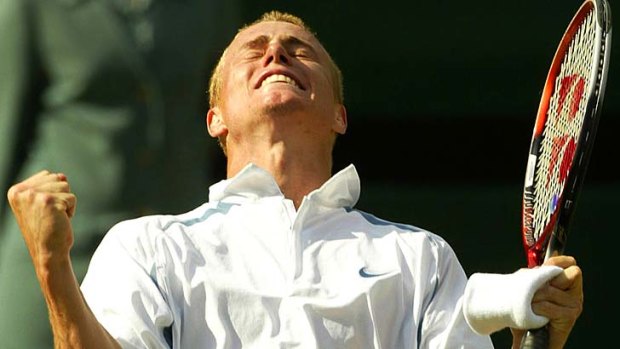 When he was king: Lleyton Hewitt says of his time as world No.1: ''You look back now and you realise how big an achievement it was.''