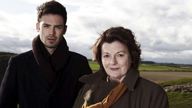 Genuinely intriguing ... David Leon and Brenda Blethyn in <em>Vera</em>.