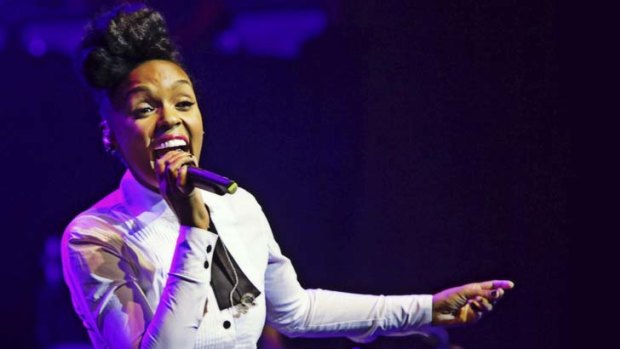 Genre bender &#8230; Janelle Monae offered an electrifying mash-up of genres with her 13-piece orchestra and showed she could dance like a young James Brown.